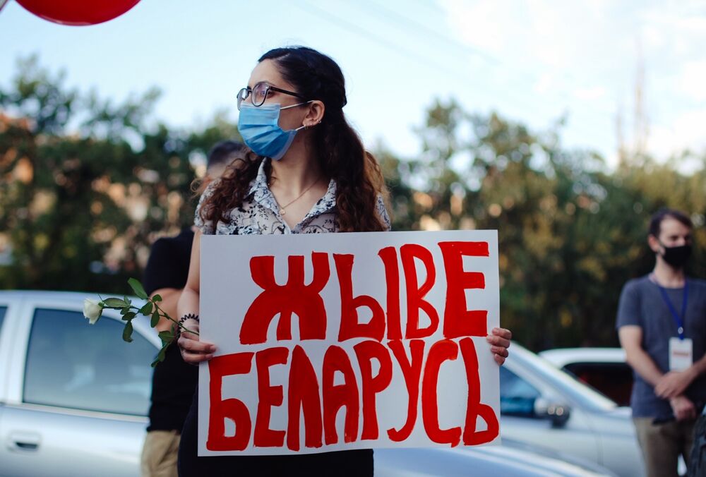 В Беларуси признали нацистским лозунг ”Жыве Беларусь”