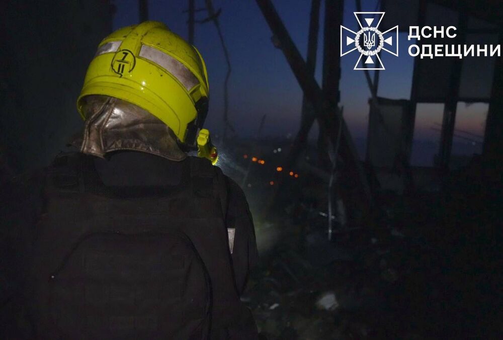 Российские дроны массированно атаковали Одессу