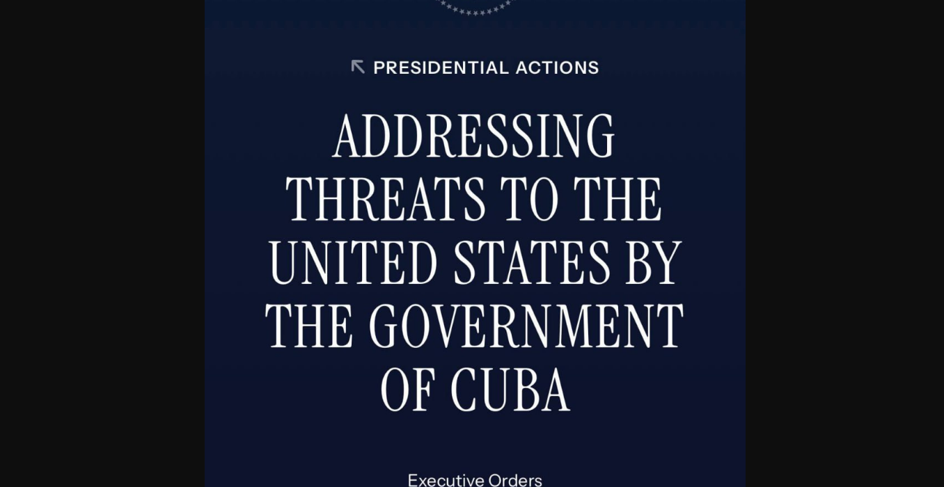 Трамп объявил чрезвычайное положение в США из-за политики Кубы и пригрозил санкциями