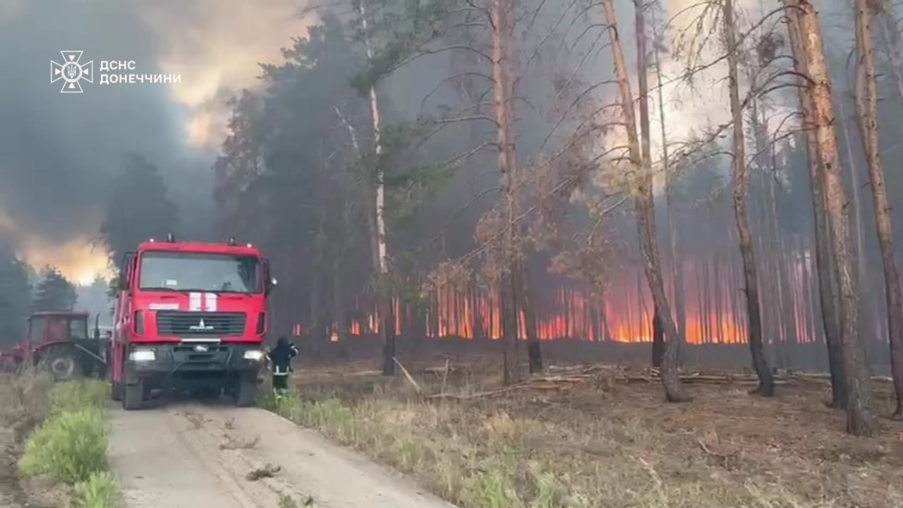 В Харьковской области разбушевался сильный лесной пожар: эвакуированы сотни людей — фото 4