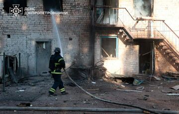 Россияне повторно ударили дронами по Кривому Рогу Россияне повторно ударили дронами по Кривому Рогу