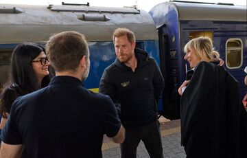 Принц Гарри приехал в Киев с неанонсированным визитом
