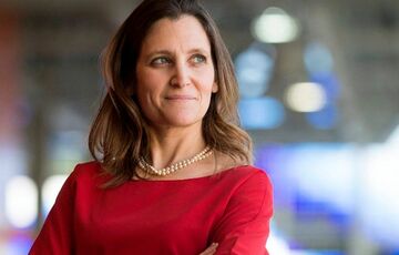 Христя Фриланд стала кандидатом на должность Генсека НАТО