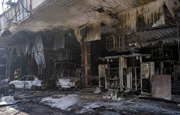 Стала відома причина потужної пожежі на АЗС у Києві Стала відома причина потужної пожежі на АЗС у Києві