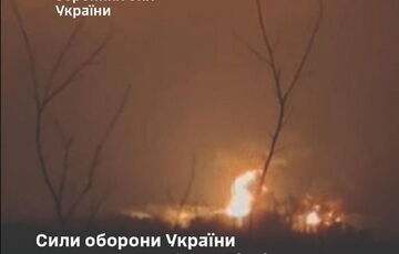 На атакованной дронами нефтебазе в Воронежской области повреждены три резервуара с топливом