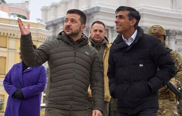 Телеканал SkyNews анонсировал визит Зеленского в Великобританию сегодня 