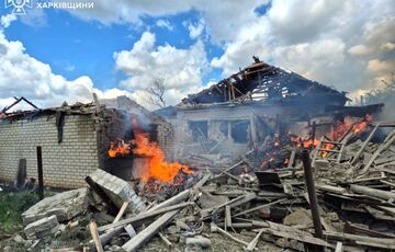 Россияне обстреливают Купянск из всех видов вооружения Россияне обстреливают Купянск из всех видов вооружения