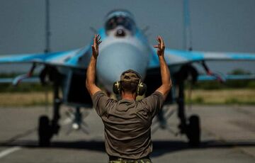 В Донецкой области сбит российский штурмовик Су-25