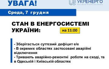 В енергосистемі України зберігається суттєвий дефіцит В енергосистемі України зберігається суттєвий дефіцит