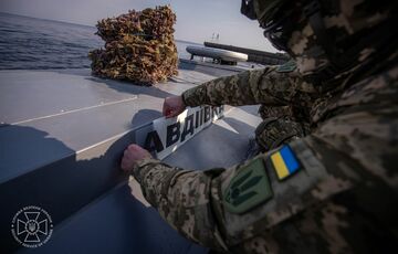 СБУ показала тестирование обновленного дрона ”Sea Baby”: фото, видео