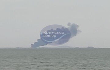 В порту ”Кавказ” прилет по парому, который был загружен цистернами с топливом: фото и видео В порту ”Кавказ” прилет по парому, который был загружен цистернами с топливом: фото и видео