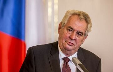 Земан: Украина должна победить в войне с Россией  Земан: Украина должна победить в войне с Россией