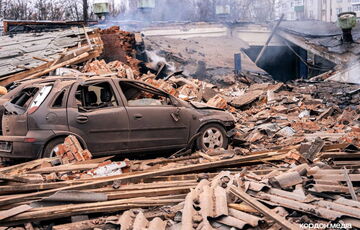 Появились последствия обстрела города Сумы: уничтожена СТО