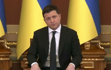 Зеленский: экономика Украины страдает из-за нагнетания Западом паники о российском вторжении 