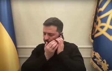 Зеленский прервал общение с журналистами из-за внезапного звонка от Макрона: видео