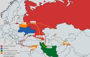 Стало известно, как Иран поставляет дроны в Россию