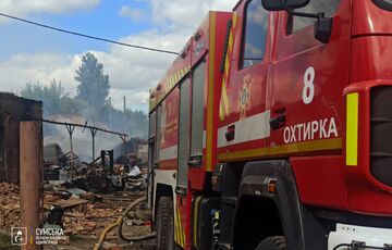 В Сумской ОВА уточнили масштабы разрушений после удара по Ахтырке