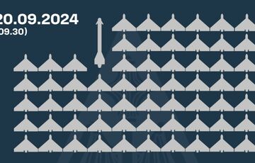 Вночі ППО збила 61 російський дрон