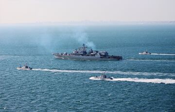 Украинские ВМС в Черном море провели совместные военные учения с противоминной группой НАТО