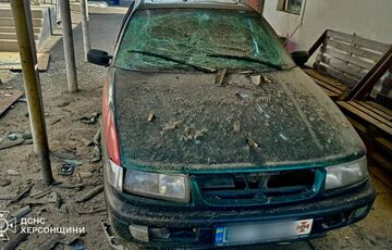 Россияне атаковали пожарную часть в Херсонской области