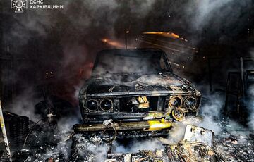 Росіяни завдали авіаудару по селищу Слатине під Харковом Росіяни завдали авіаудару по селищу Слатине під Харковом