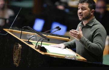 Зеленський на засіданні ”Рамштайн”: Україна має перемогти у зимовому бою проти терору РФ Зеленський на засіданні ”Рамштайн”: Україна має перемогти у зимовому бою проти терору РФ