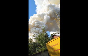 У Підмосков'ї горить акумуляторний завод: відео