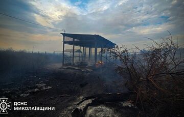 Россияне трижды атаковали дронами и обстреляли из артиллерии населенные пункты в Николаевской области Россияне трижды атаковали дронами и обстреляли из артиллерии населенные пункты в Николаевской области