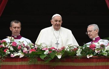 Папа Римський з нагоди Великодня звернувся до України та Росії