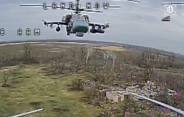 Український FPV-дрон збив російський гелікоптер Ка-52 ”Алігатор”: екіпажу врятуватися не вдалося