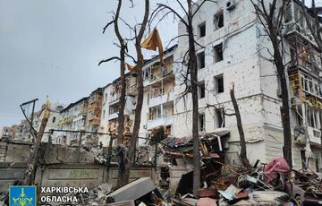 В Харькове растет число жертв и пострадавших в результате ракетной атаки 2 января