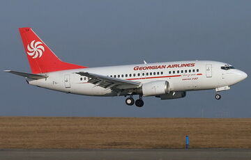 Georgian Airways почала перевозити росіян ще й до Ніцци