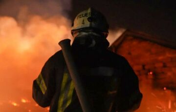 Російський дрон влучив в об'єкт інфраструктури на Дніпропетровщині