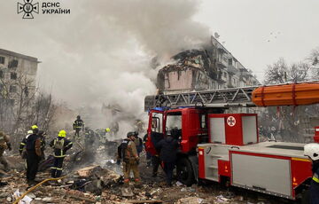 Зеленский отреагировал на массированный удар по Украине