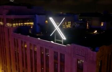 Літеру X зняли з даху штаб-квартири Twitter після масових скарг