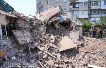 Російські військові вдарили авіабомбами по Запоріжжю