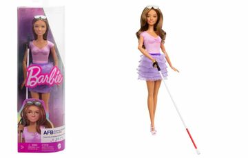 Mattel выпустила для детей слепую куклу Барби