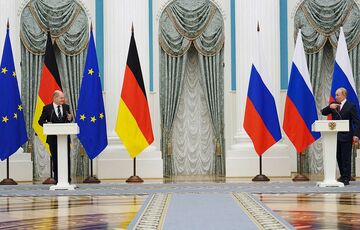 Шольц заявил о готовности возобновить переговоры с Путиным