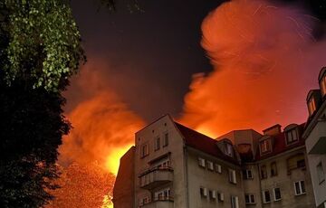 В Польше раздался сильный взрыв в многоэтажке