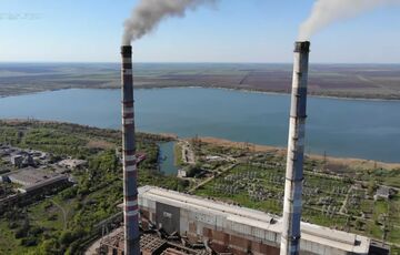 Из-за вражеских обстрелов остановилась Кураховская ТЭС