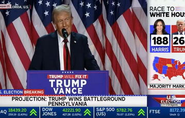 Зеленський привітав Дональда Трампа з перемогою