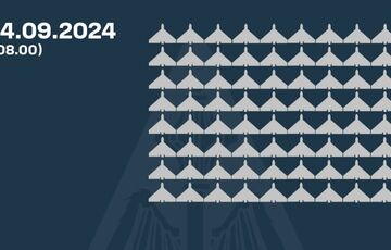 ППО збила 72 російські ”шахеди”, ще 2 повернулися назад до Росії