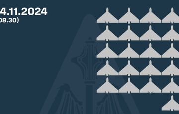 Вночі ППО збила 21 російський БПЛА, ще 38 - приземлила