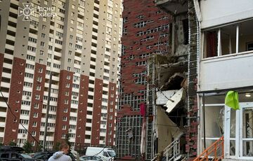 Стало известно об одной погибшей в результате удара по Киеву