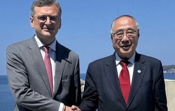 Кулеба зустрівся в Хорватії із спецпредставником Китаю Кулеба зустрівся в Хорватії із спецпредставником Китаю