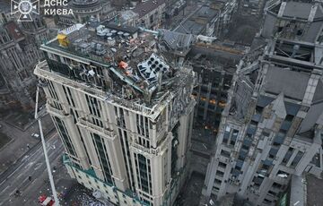 В Киеве растет число пострадавших в результате атаки: фото