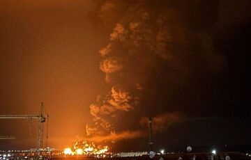 Дроны атаковали нефтяной терминал и электроподстанции в оккупированном Крыму Дроны атаковали нефтяной терминал и электроподстанции в оккупированном Крыму