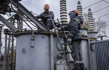 У п'яти областях зникло світло У п'яти областях зникло світло