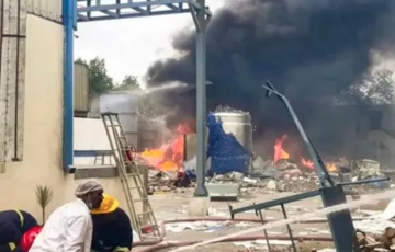 В Индии произошел мощный взрыв на химзаводе