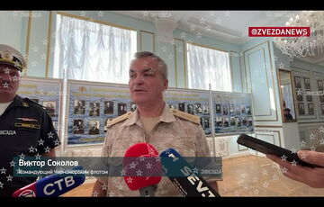 У Росії знову показали відео з командувачем Чорноморського флоту, якого оголосили загиблим